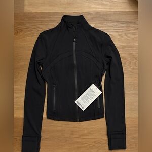 Lululemon Black Define Cropped Jacket Size 2